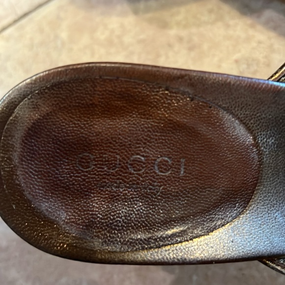 Gucci red slide sandals - Picture 7 of 8